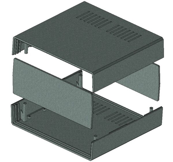 Műszerdoboz MÜ 217x235x92mm,Z-17B