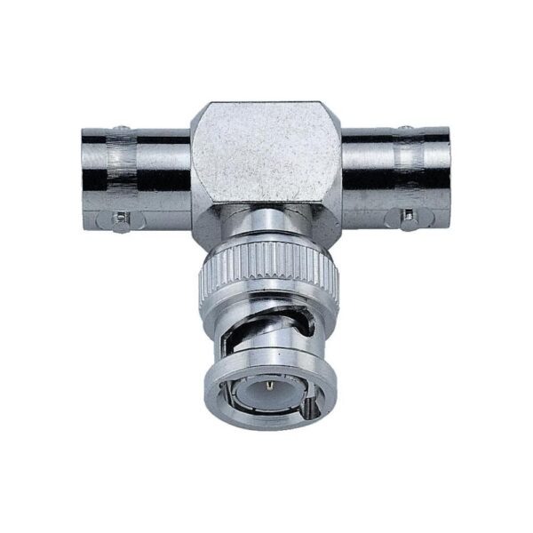 Adapter, BNC T elosztó,dugó/2xalj
