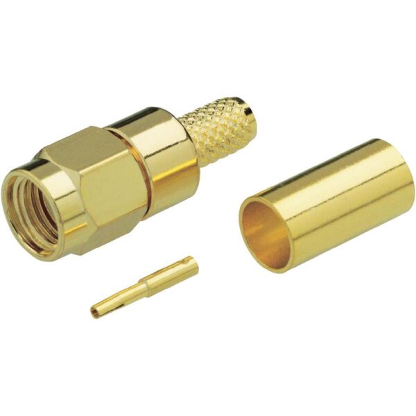 RPSMA lengö dugó,crimp RG174,