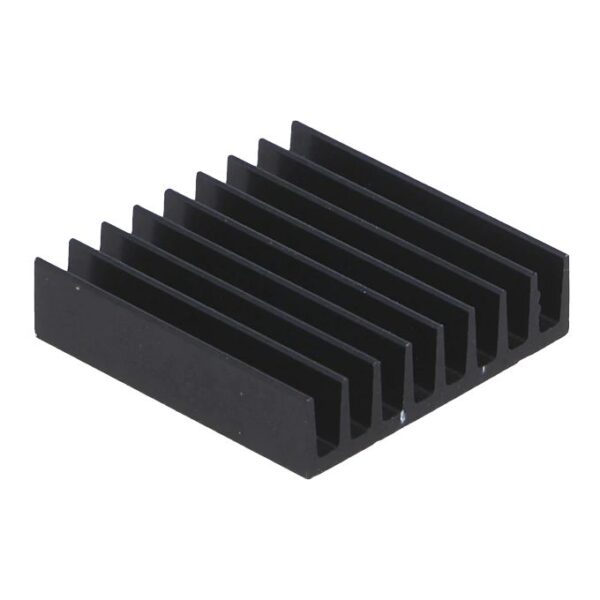 Hűtőborda 19x19x4,8mm,eloxált