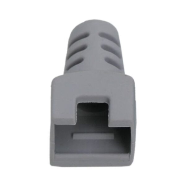 RJ45 csatl. törésgátló,8/8 UTP,szürke,sima