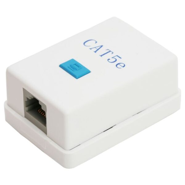 RJ45 csatl.fali alj 1-es, 8/8 UTP
