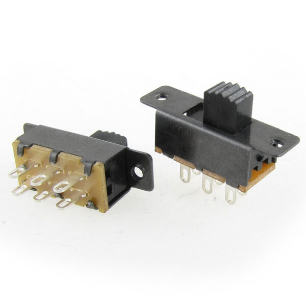 Tolókapcsoló ,2ák. 2áll.,BE-BE,0,5A 50V,SS22F25