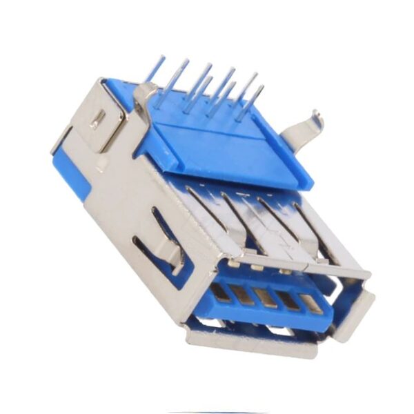 USB-A Nyák 90⁰ csatl.alj,3.0