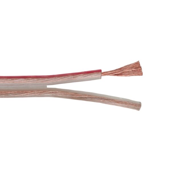 Hangszóró vezeték 2x4,0mm²,transparent,CCA