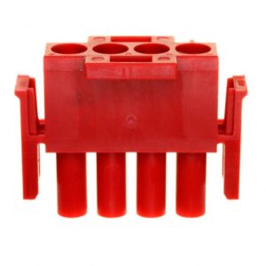 Csatl. Univ.MATE-N-LOK, 4 p.Plug Housing,barna