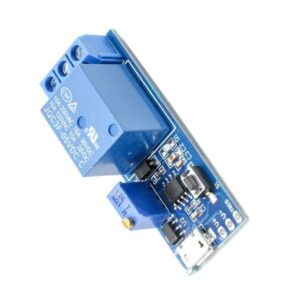 Relé modul időzítővel,5-30VDC