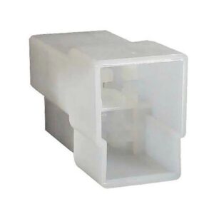 Csatlakozó ház 3-as,6,3mm cs.saru dugóhoz