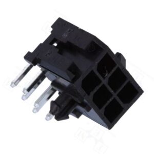 Csatl. Micro-Fit, 6p.90⁰-os Nyák apa