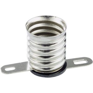 Izzólámpa foglalat E10,fém