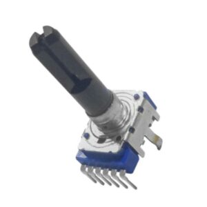 Potm. 2x50 kOhm Lin. 2x0,1W carbon,SIL,(d6,t=20mm)