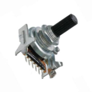 Potm. 2x50 kOhm Lin. 2x0,1W carbon,SIL,(d6,t=13mm)