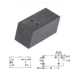 Relé G2RL-1-12VDC