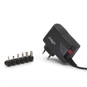 Hál. adapter 1,0A 3-4,5-5-6-9-12VDC(12VA), SMPS,55056A