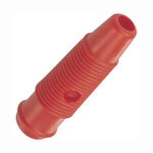 Banánhüvely 4mm, lengő,R8-107,pitros